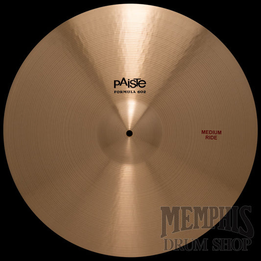 Paiste 22" Formula 602 Medium Ride Cymbal